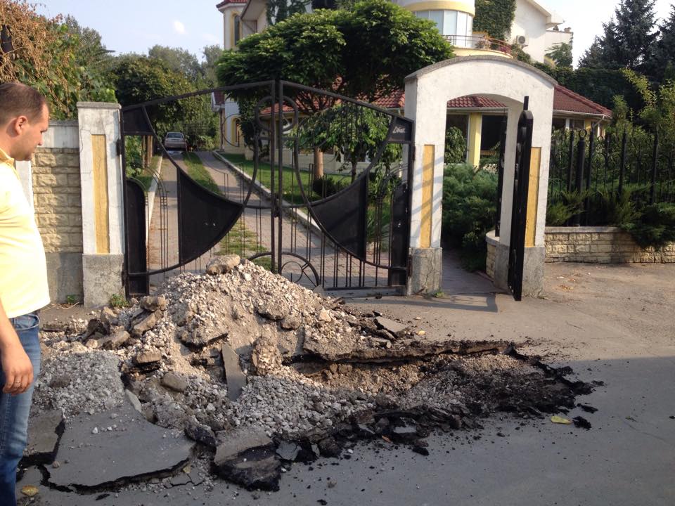 Protestele în fața șantierului de pe strada Ion Creangă au fost reluate