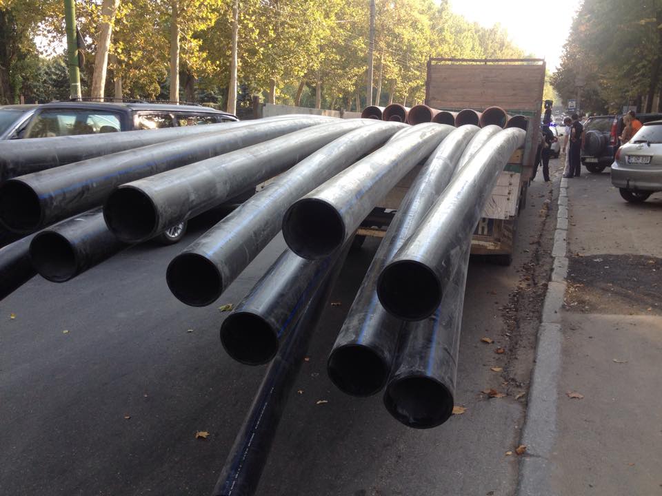Protestele în fața șantierului de pe strada Ion Creangă au fost reluate