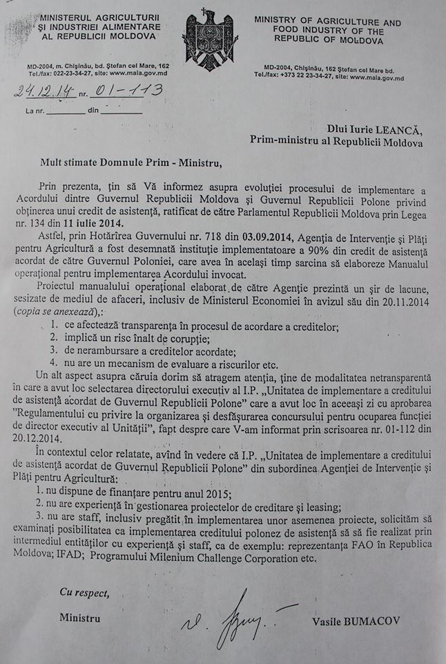 Bumacov despre acțiunile Procuraturii: Nu le-am permis să fure și se răzbună