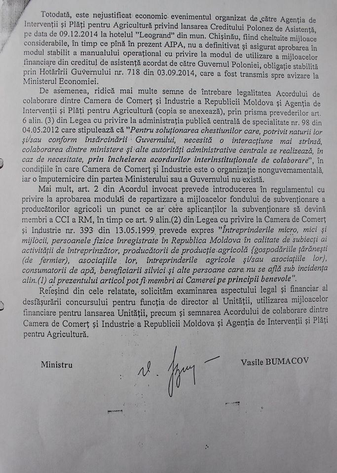 Bumacov despre acțiunile Procuraturii: Nu le-am permis să fure și se răzbună