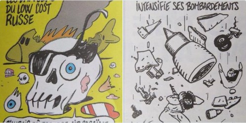 Charlie Hebdo a publicat caricaturi cu avionul rusesc prăbușit în peninsula Sinai