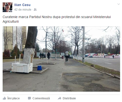 Oamenii lui Usatîi și-au strâns corturile din fața Ministerului Agriculturii