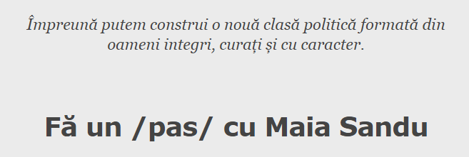 Cum se va numi partidul creat de Maia Sandu