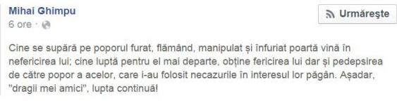 Mărturiile celui care l-a protejat pe Mihai Ghimpu de furia poporului
