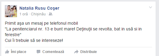 Revoltă la Penitenciarul nr.13. Ce i-a deranjat pe mai mulți deținuți