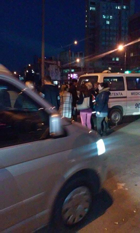 Accident pe strada Alba Iulia. Un bărbat a fost grav lovit
