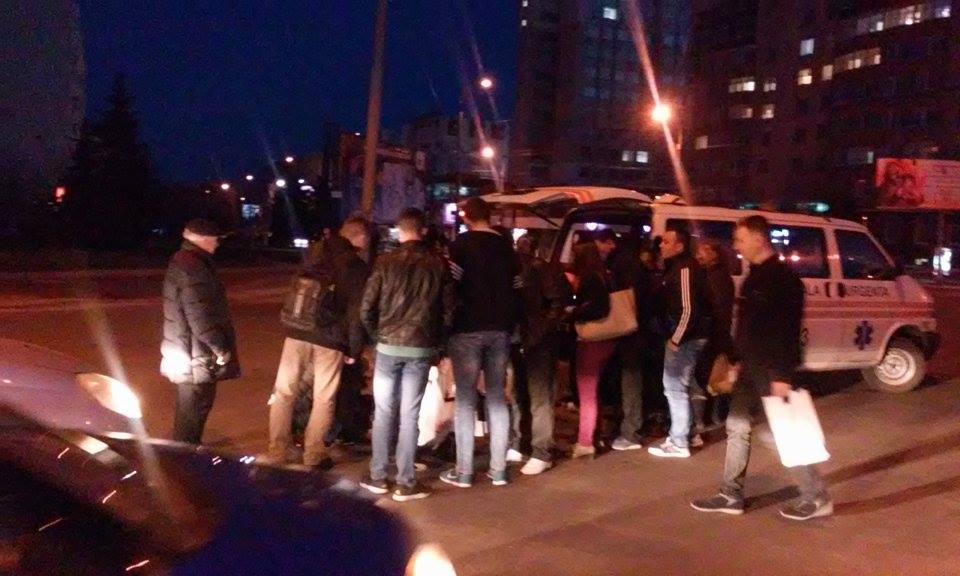Accident pe strada Alba Iulia. Un bărbat a fost grav lovit