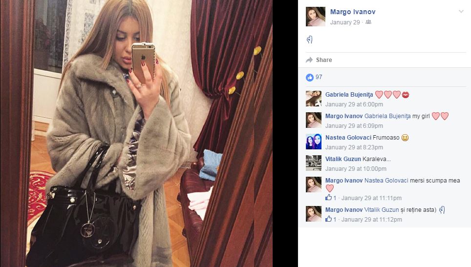 Știrea despre luxul etalat de fiica Violetei Ivanov pe rețelele de socializare, în atenția presei internaționale