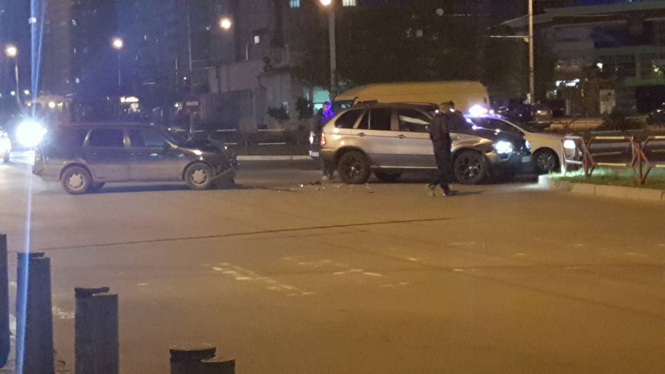 Accident în sectorul Ciocana. Două mașini au fost avariate