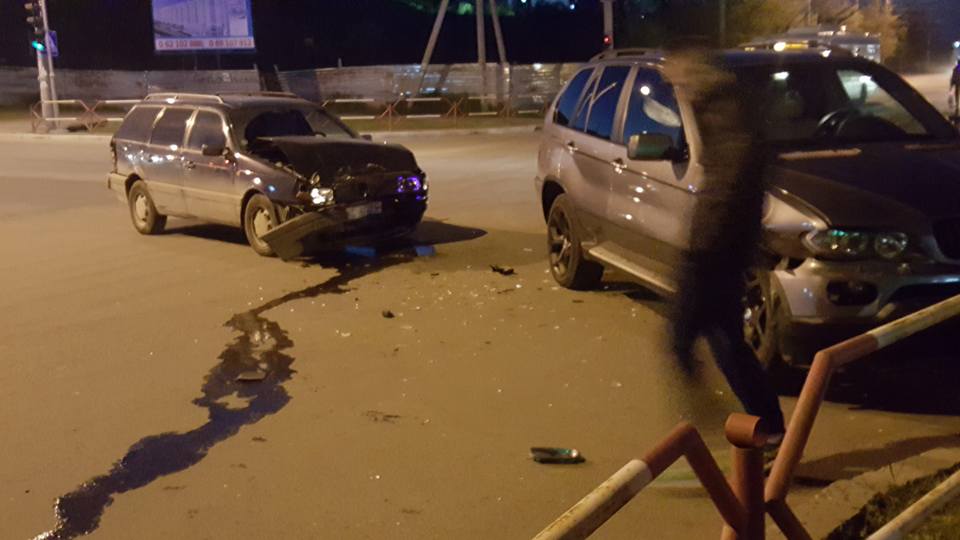 Accident în sectorul Ciocana. Două mașini au fost avariate