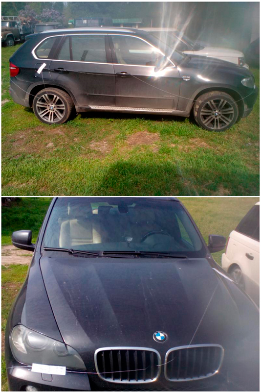 Un BMW X5 căutat de Interpol a fost găsit la frontiera Republicii Moldova