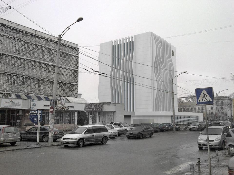 Cum ar putea arăta sediul Băncii Naționale a Moldovei după renovare