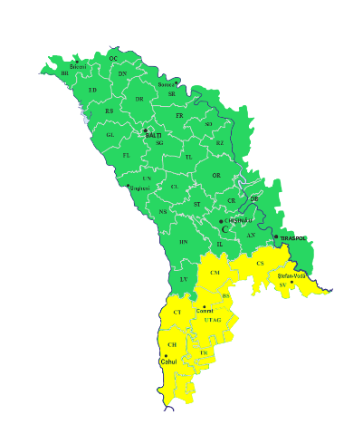 Pericol de incendiu în sudul țării. Se menține Codul Galben