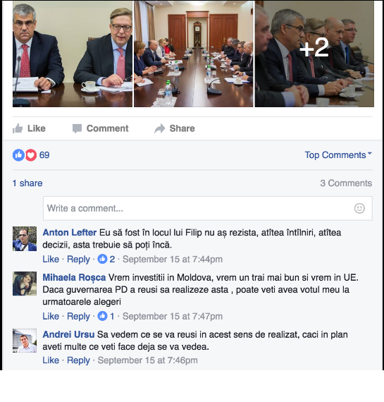 Despre cum susținătorii aprigi ai guvernării, de pe rețelele de socializare, sunt persoane inexistente