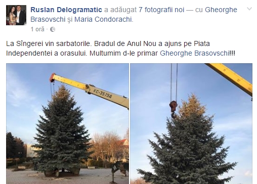 Pomii de Crăciun din țară vs cel de la Chișinău. Care e mai frumos