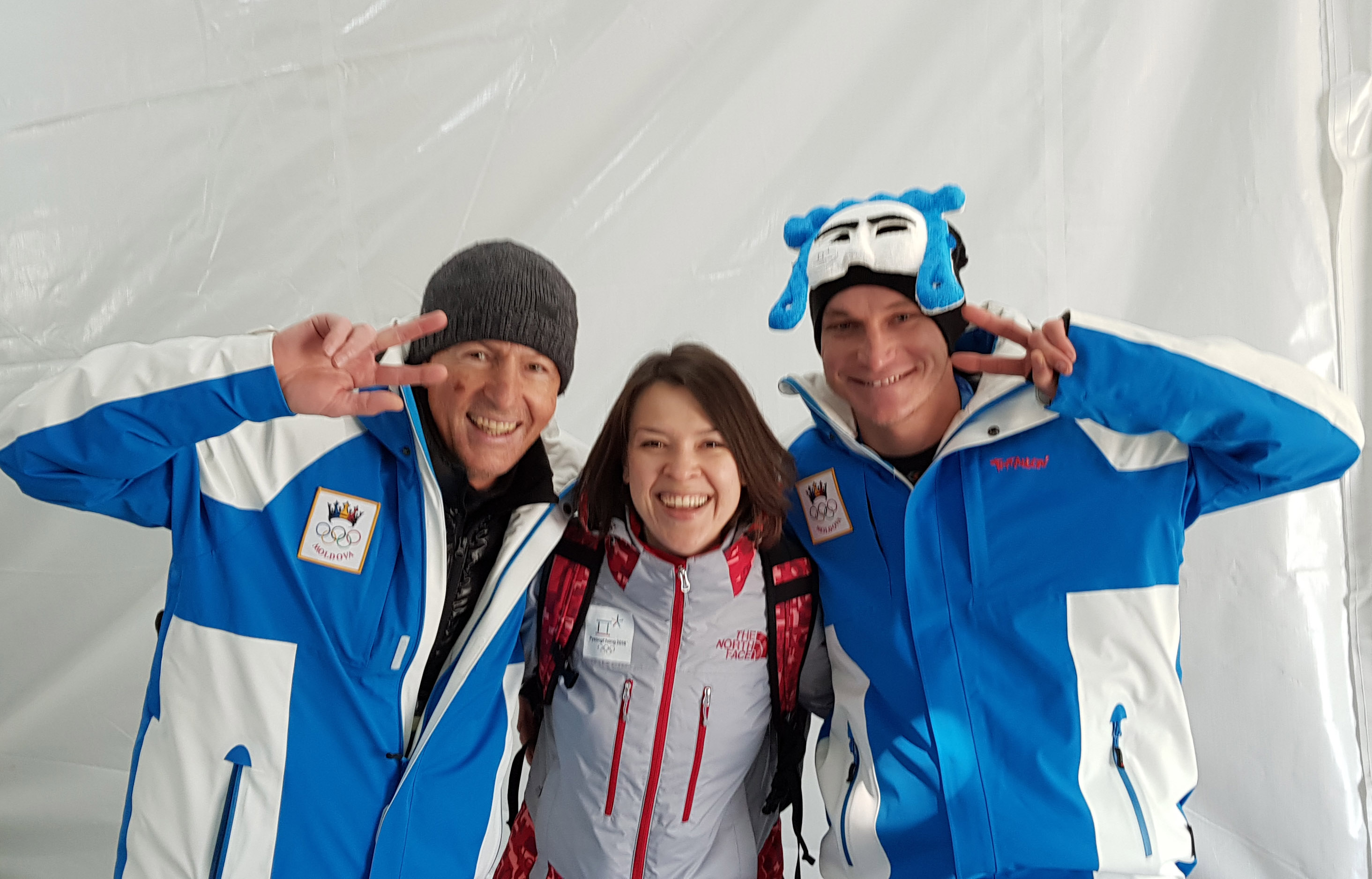 Sportivii moldoveni au ajuns în Satul Olimpic, în PyeongChang: A fost deja arborat drapelul R. Moldova