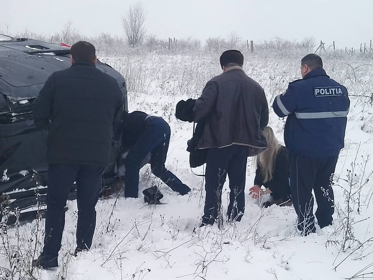 Accident pe traseul Chișinău-Bălți: Șeful DGSP, Marin Maxian, împreună cu un șef de direcție au salvat viața victimelor