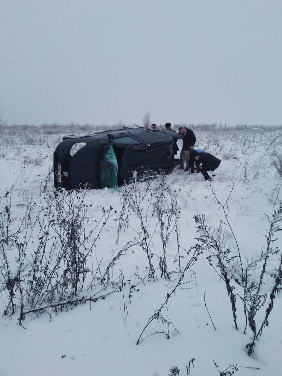 Accident pe traseul Chișinău-Bălți: Șeful DGSP, Marin Maxian, împreună cu un șef de direcție au salvat viața victimelor