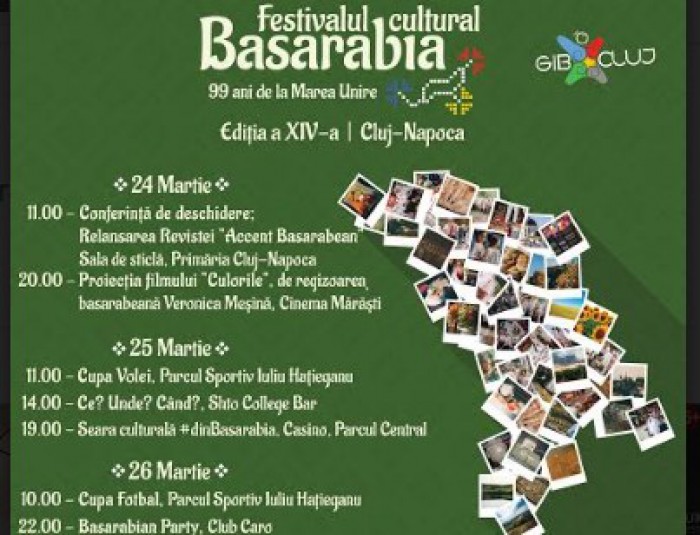 Șase zile pline de istorie, tradiție și cultură. Comunitatea basarabeană de la Cluj sărbătorește cei 99 de ani de la Marea Unire Șase zile pline de istorie, tradiție și cultură. Comunitatea basarabeană de la Cluj sărbătorește cei 99 de ani de la Marea Unire