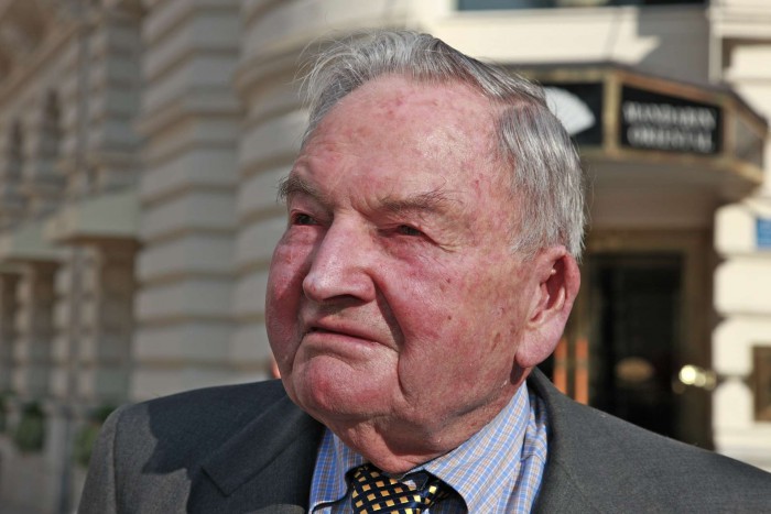 A murit David Rockefeller. Renumitul filantrop avea 101 ani A murit David Rockefeller. Renumitul filantrop avea 101 ani