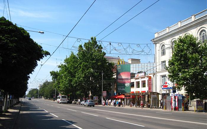 Arborii stau în calea modernizării infrastructurii bulevardului principal din Capitală