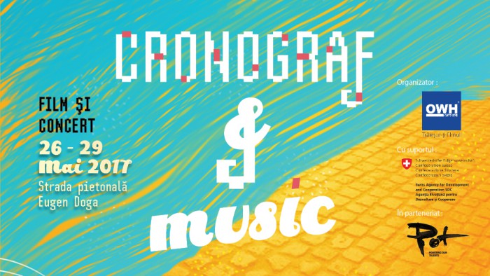 CRONOGRAF&MUSIC- seri cu muzică și film pe strada pietonală CRONOGRAF&MUSIC- seri cu muzică și film pe strada pietonală