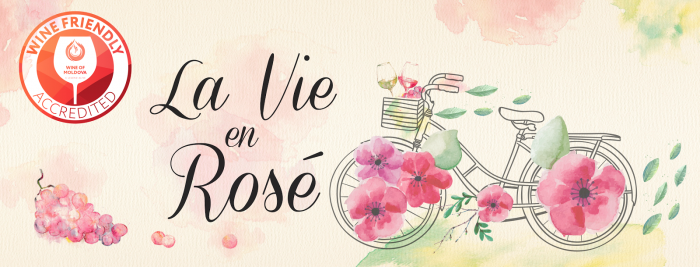 Degustă vinuri rosé, vezi viața în roz și devino „Wine Friendly”! Oaspeții vor fi invitați să poarte elemente în nuanțe de roz Degustă vinuri rosé, vezi viața în roz și devino „Wine Friendly”! Oaspeții vor fi invitați să poarte elemente în nuanțe de roz