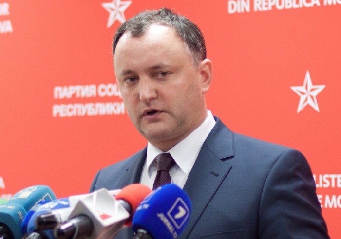 Dodon, nemulțumit de cifrele obținute de PSRM în sondajul IMAS