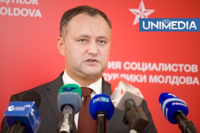 Dodon spune că „Al vostru” devine „Al nostru” Dodon spune că „Al vostru” devine „Al nostru”