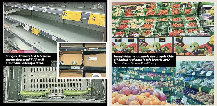 Fals: Supermaketurile din Europa se confruntă cu un deficit de legume Fals: Supermaketurile din Europa se confruntă cu un deficit de legume
