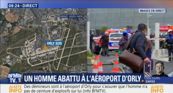 Focuri de armă. Aeroportul Orly din Paris este evacuat Focuri de armă. Aeroportul Orly din Paris este evacuat