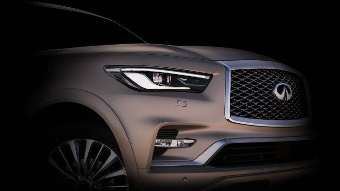 (foto) Noua generaţie a celui mai impunător SUV Infiniti va debuta la Salonul Auto de la Dubai (foto) Noua generaţie a celui mai impunător SUV Infiniti va debuta la Salonul Auto de la Dubai