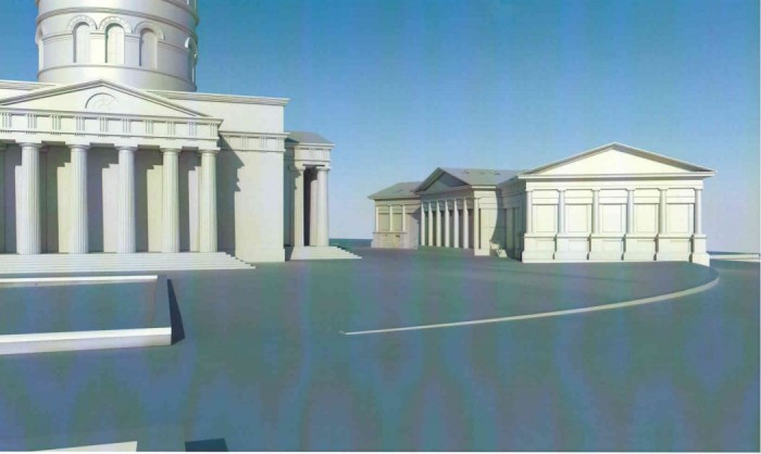 (foto) O nouă construcție în Parcul Catedralei: Palat Mitropolitan sau Casă Parohială?
