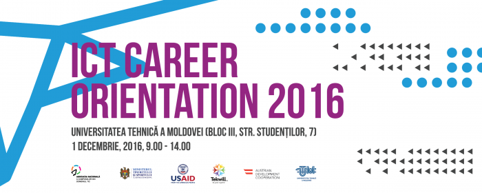 ICT Career Orientation –pentru studenții deciși să facă performanță în domeniul Tehnologiei Informației și Comunicațiilor ICT Career Orientation –pentru studenții deciși să facă performanță în domeniul Tehnologiei Informației și Comunicațiilor