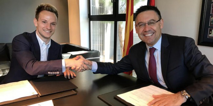 Ivan Rakitic va rămâne la Barcelona! Mijlocașul croat și-a prelungit contractul cu catalanii Ivan Rakitic va rămâne la Barcelona! Mijlocașul croat și-a prelungit contractul cu catalanii