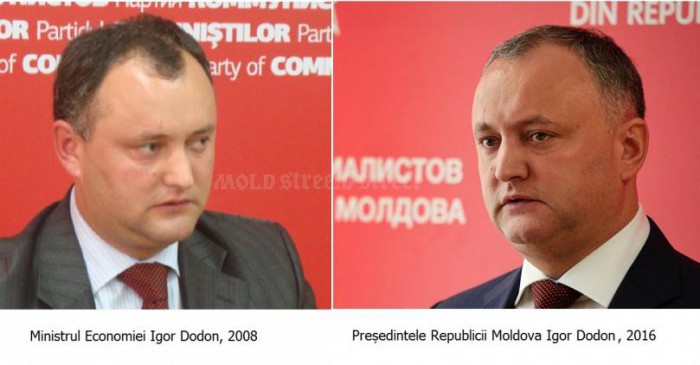 Mold-street: Ministrul Economiei Dodon din 2007 îl contrazice pe președintele Dodon din 2017 Mold-street: Ministrul Economiei Dodon din 2007 îl contrazice pe președintele Dodon din 2017