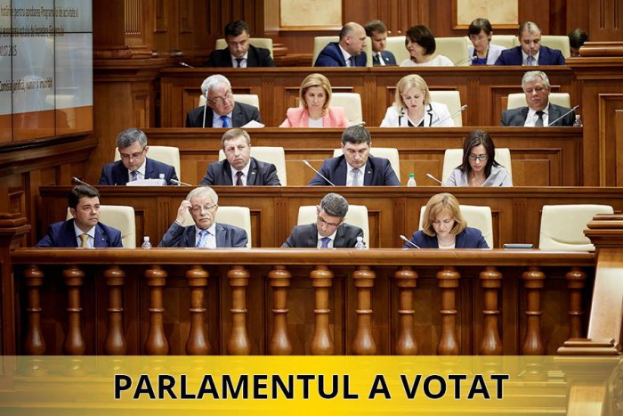 Moldova are un nou Guvern! Cabinetul de miniştri condus de Valeriu Streleț a fost votat