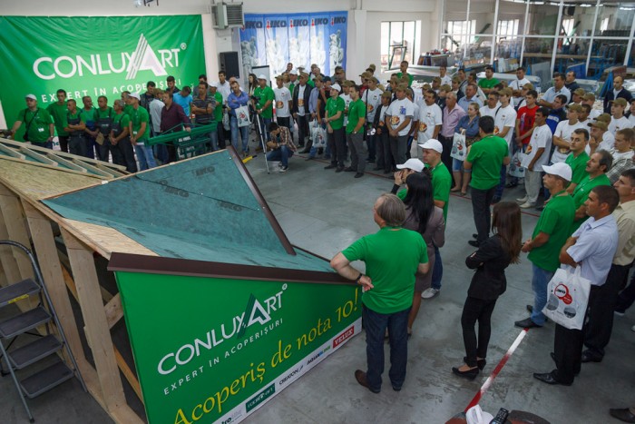 (foto, video) Grupul de companii Roofart şi Conluxart au lansat campania „Un acoperiş de nota 10” (foto, video) Grupul de companii Roofart şi Conluxart au lansat campania „Un acoperiş de nota 10”