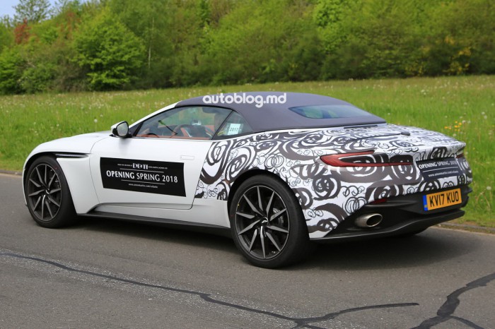 Poze spion: Noul Aston Martin DB11 Volante va fi prezentat până la sfârşit de an Poze spion: Noul Aston Martin DB11 Volante va fi prezentat până la sfârşit de an