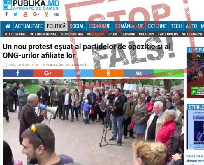 STOP FALS!: Protestul din 14 mai a fost planificat de organizaţiile neguvernamentale care fac partizanat politic STOP FALS!: Protestul din 14 mai a fost planificat de organizaţiile neguvernamentale care fac partizanat politic