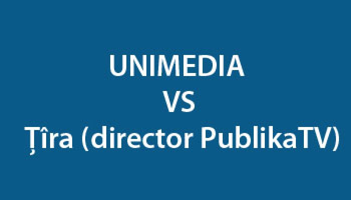 TIMELINE: UNIMEDIA VS directorul PublikaTV, Dumitru Țîra TIMELINE: UNIMEDIA VS directorul PublikaTV, Dumitru Țîra