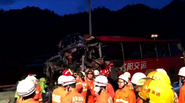 (video) Accident devastator în China: 36 de oameni au murit, iar alți 13 au fost răniți (video) Accident devastator în China: 36 de oameni au murit, iar alți 13 au fost răniți