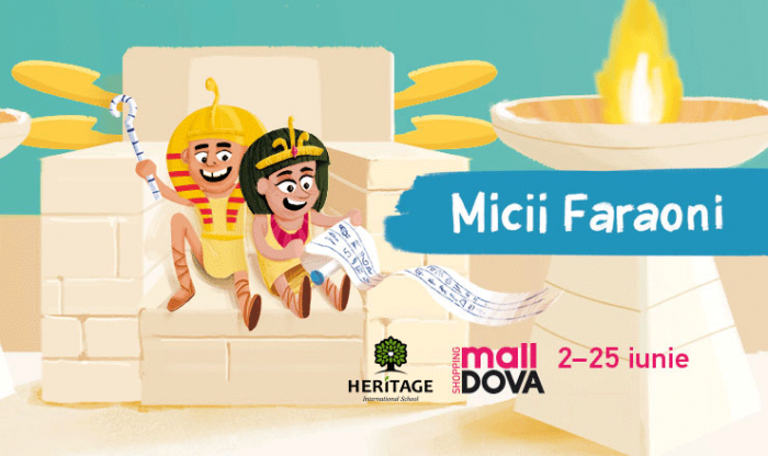(video) La Shopping MallDova continuă expoziția „Micii Faraoni”. Oferă-i copilului tău șansa de a descoperi misterele Egiptului Antic (video) La Shopping MallDova continuă expoziția „Micii Faraoni”. Oferă-i copilului tău șansa de a descoperi misterele Egiptului Antic