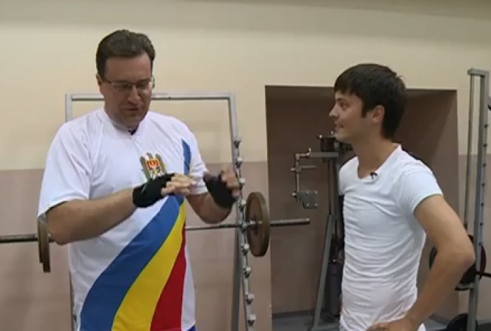 (video) Marian Lupu la sala de sport (video) Marian Lupu la sala de sport
