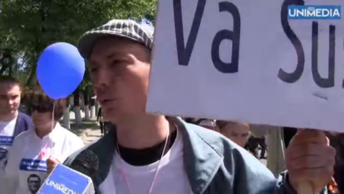 (video) S-au adunat la marș pentru Usatîi (video) S-au adunat la marș pentru Usatîi