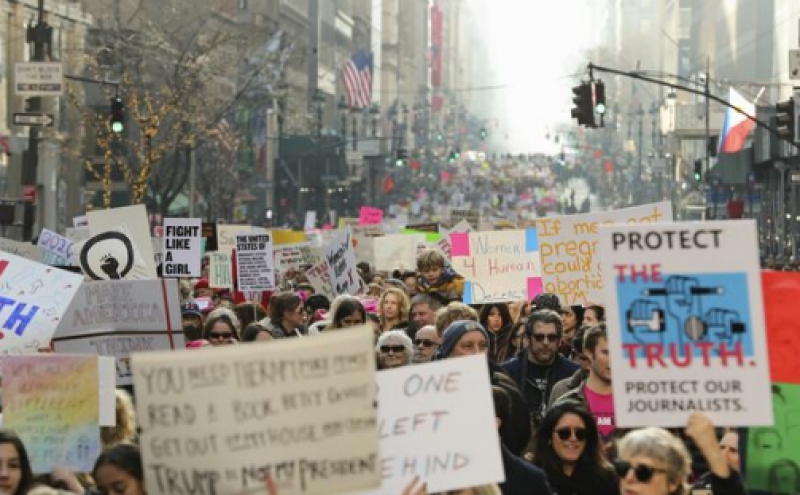 Milioane de oameni au manifestat contra lui Trump în întreaga lume
