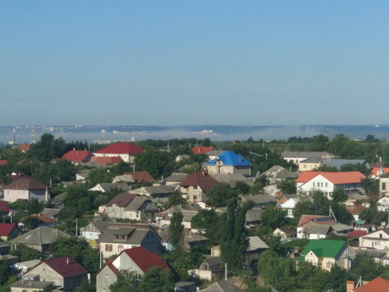 Fum dens în Capitală. Cum a apărut "ceața" care a cuprins orașul