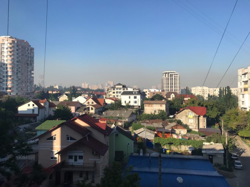 Fum dens în Capitală. Cum a apărut "ceața" care a cuprins orașul