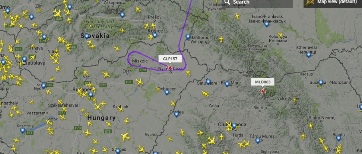 Rogozin nu mai vine la Chișinău? Avionul în care s-ar afla vicepremierul rus se întoarce la Moscova