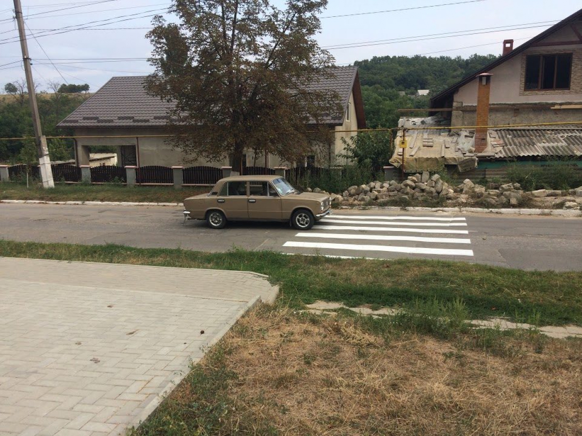 Poza zilei: O trecere de pietoni din Bardar. Unde duce aceasta